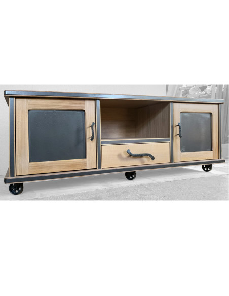 Poignée de meuble en fer forgé main BOHEME