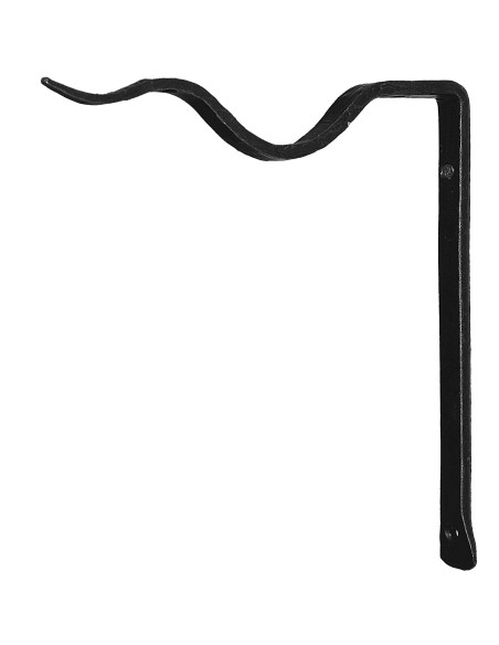 Équerre/Potence murale en fer forgé main