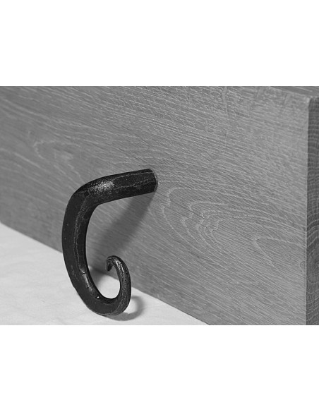 Poignée de meuble en fer forgé main Poignée de meuble en fer forgé main