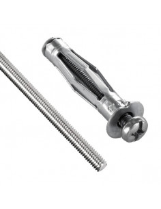 Support mural tringle à rideau en fer forgé main  EXTRA-LONG 2