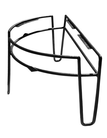 Table demi-lune ÉLÉGANCE en fer forgé main