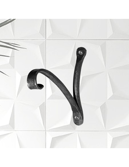 BASTIDE Porte manteau en fer forgé main BASTIDE Porte manteau en fer forgé main