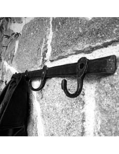 Porte manteau en fer forgé main RICOCHET 2