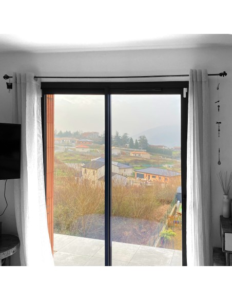 Embout Tringle à Rideau en fer forgé main VOLUBILIS