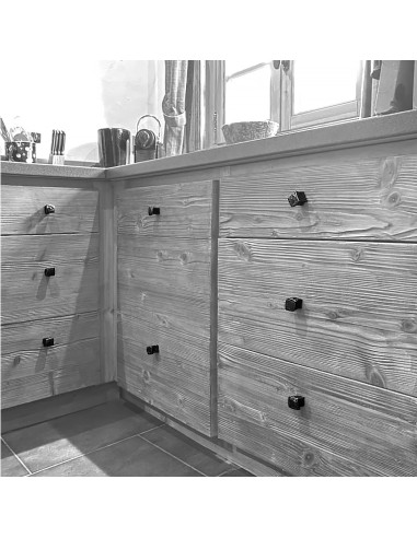 Poignée de meuble en fer forgé main Poignée de meuble en fer forgé main