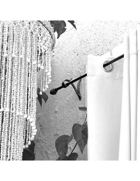 Embout tringle à rideau en fer forgé CHARM