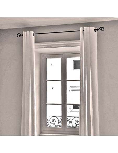 Embout Tringle à Rideau en fer forgé main Embout Tringle à Rideau en fer forgé main