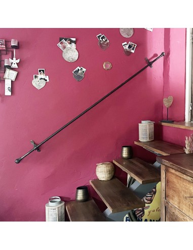 Tringle à Rideau en fer forgé main DROITE Tringle à Rideau en fer forgé main DROITE