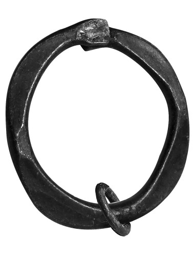 Anneau rideau en fer forgé main GOTIK
