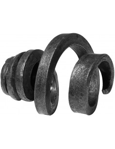 Embout Tringle à Rideau en fer forgé main VOLUBILIS