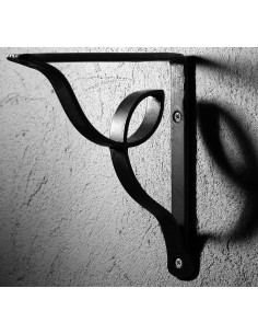 Équerre/Potence murale en fer forgé main 2