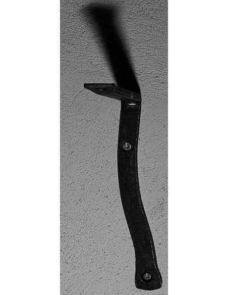 Équerre/Potence murale en fer forgé main