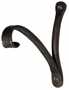 BASTIDE Porte manteau en fer forgé main