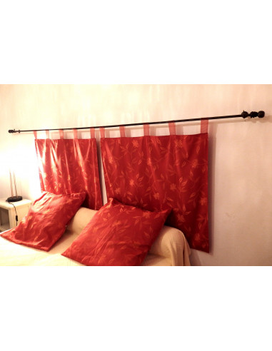 Tringle à Rideau en fer forgé main DROITE