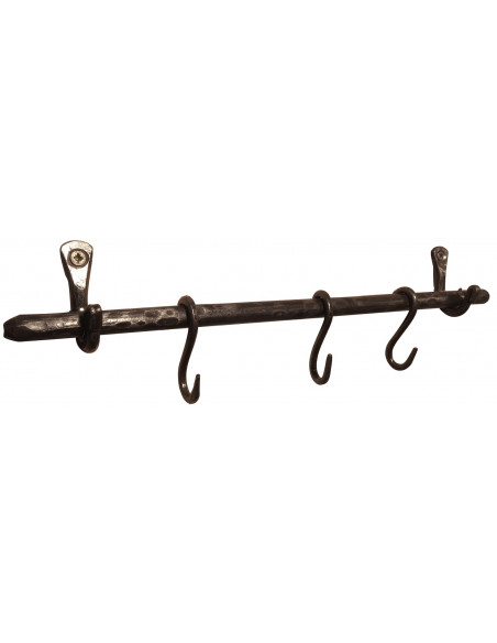 Anneau rideau en fer forgé main KAA