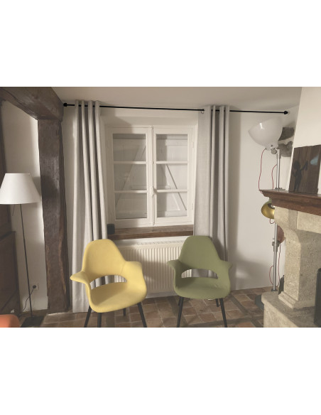 Tringle à Rideau en fer forgé main DROITE