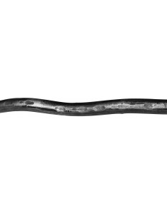 Tringle à Rideau ONDULÉE 300cm en fer forgé main 2