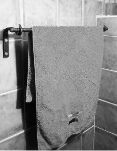 Porte serviette en fer forgé main RESSAC