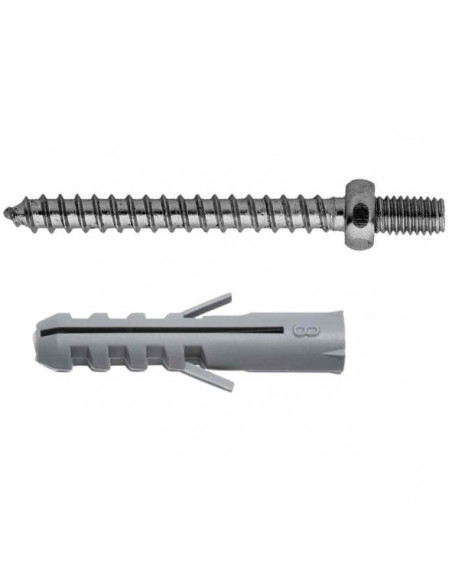 Embrasse articulée en fer forgé main SPIRIT