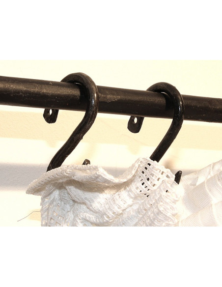 Anneau rideau en fer forgé main KAA