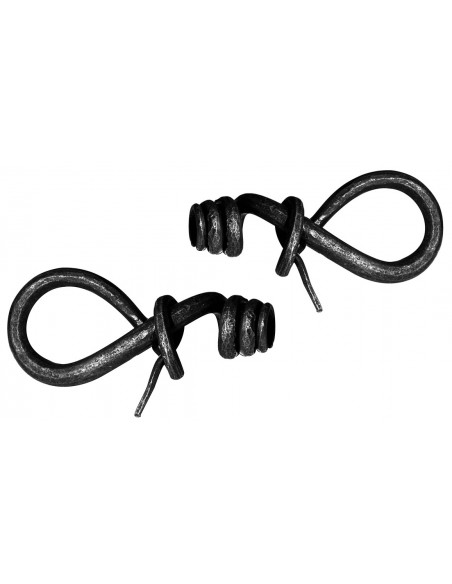 Embout Tringle à Rideau en fer forgé main Embout Tringle à Rideau en fer forgé main