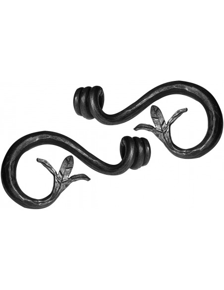 Embout Tringle à Rideau en fer forgé main Embout Tringle à Rideau en fer forgé main